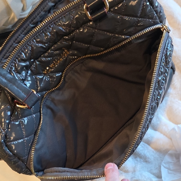 MZ Wallace DARK GREY Lacquer Bag. Ex Condition - Picture 8 of 8